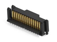 284257-e ERNI 284257 Series Vertical Surface PCB Header, 14 Contact(s), 0.8 mm Pitch, 1 Row, Shrouded