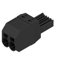 1060390000 Weidmüller BVF Series PCB Connector, 2-Contact, 7.62 mm Pitch, 1-Row