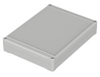 63232200-et-232-f Bopla Euromas II Series Light Grey ABS Enclosure, IP65, Light Grey Lid, 200 x 150 x 37mm