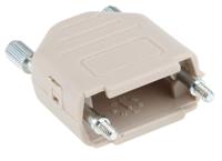 mhdppk9-lg-k MH Connectors MHDPPK-SLIM Series Polyamide D Sub Backshell, 9 Way, Strain Relief