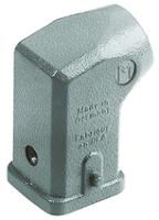 19620031640 HARTING Han EMC Heavy Duty Power Connector Hood, M20 x 1.5 Thread, Side Entry