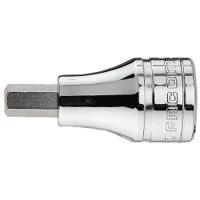 jt5 Facom 3/8 in Drive 5mm Bit Socket, Hex Bit, 5mm, 45 mm Overall Length