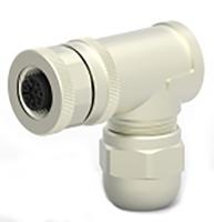 t4112012081-000 TE Connectivity Circular Connector, 8 Contacts, Cable, M12 Connector, Plug, Female, IP67, T411 Series