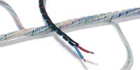 161-43201-sbpefr9-pe-fr-bk HellermannTyton Spiral Wrap, I.D 9mm, 100mm polyethylene (PE) SBPEFR Series