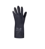 29500100bp Ansell AlphaTec Black Latex Glove, Size 10