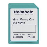 700-953-8lj31 Helmholz GmbH & Co. KG 953-8LJ Series Micro SD Card for Use with 300 series, 2.7 → 3.6 V