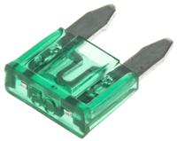 563-447 RS PRO 30A Green Blade Car Fuse, 32V dc