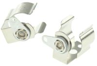 100 Keystone AA Battery Clip, Solder Tag Contact