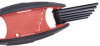 541-7324 RS PRO 33 piece L Shape Imperial, Metric Hex Key Set, 1.5 → 10mm