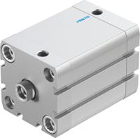 adn-50-50-i-p-a Festo Pneumatic Cylinder - 536327 50 mm Bore, 50 mm ADN Series, Double Acting Acting