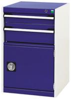 4001002311v Bott 2 Cabinet, Steel, 800mm x 525mm x 525mm, Blue, Grey