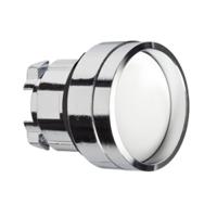 zb4ba16 Schneider Electric Harmony Series White Illuminated Spring Return Push Button Head, 22mm Cutout, IP66, IP67, IP69K
