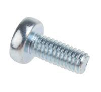560-681 RS PRO Pozidriv M4 Pan Steel Machine Screws DIN 7985Z x 10.0mm