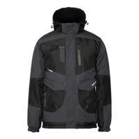 1283-m Nine worths LILIAN Black, Grey, Water Repellent Jacket, M