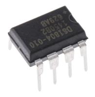 ds1804-010 DS1804-010+, Digital Potentiometer 10kΩ 100-Position Linear Increment 8 Pin, PDIP