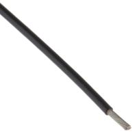 55a0111-22-0 TE Connectivity Black 0.38 mm² Harsh Environment Wire, 22 AWG, 19/34, 100m, ETFE Insulation, 55A0111-22-0