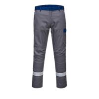fr06rbr34 Portwest Bizflame Industry Royal Blue Cotton, Polyester, Size 34 31in L