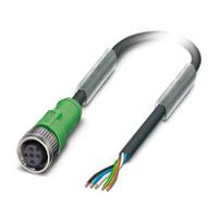 1415685 Phoenix Contact Free Cable End to Female 5 way Straight Socket M12 Sensor Actuator Cable, 10 m