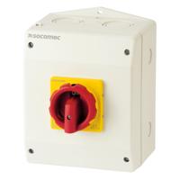 43313c02 Socomec Manual Cam Transfer Switch, Handle Actuator