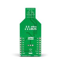 mikroe-1882 MikroElektronika IR Reflect Click Proximity Sensor MikroBus Click Board for GP2S700HCP