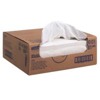 8381 WYPALL WypAll® X70 Power Clean™  White Cloths for Industrial Cleaning, Dry Use, Box of 300, 421 x 375mm, Repeat Use