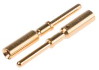 21011009925 HARTING Male Crimp Circular Connector Contact, Contact Size 1.5mm, Wire Size 16 AWG