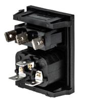 bzv03z000002 Bulgin C14 Snap-In IEC Connector Male, 10A, 250 V