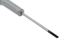 aef3x75 Facom Slotted Precision Screwdriver, 3 mm Tip, 75 mm Blade, 168 mm Overall