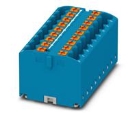 3273310 Phoenix Contact Distribution Block, 18 Way, 4mm², 24A, 450 V, Blue