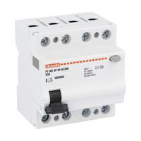 p1rd4p63ac300 Lovato P1RD Residual Current Circuit Breaker, 63A, 4 Pole, 300mA, Type AC, 230 V ac, 400 V ac