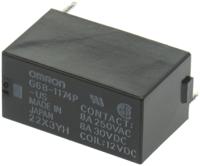 g6b-1174p-us-dc12 Omron PCB Mount Power Relay, 12V dc Coil, 8A Switching Current, SPST