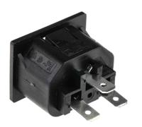 px06951563 Bulgin C13 Snap-In IEC Connector Socket, 10A, 250 V