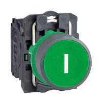 xb5aa3311c0 Schneider Electric XB5 Series Push Button, 22mm Cutout, 1 NO, 600V, IP66, IP67