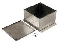 1590kf Hammond 1590 Series Die Cast Aluminium Enclosure, IP54, Flanged, 125 x 125 x 79mm