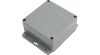 rnd-455-01097 RND RND 455 Series Dark Grey ABS General Purpose Enclosure, IP67, Dark Grey Lid, 120x120x60mm