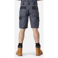 dk0a4xsgc661 Dickies Everyday Grey/Black 35% Cotton, 65% Polyester Work shorts, 30cm