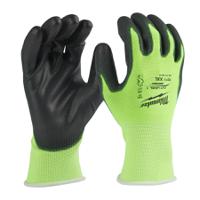 4932479920 Milwaukee Yellow Polyester Glove, Size 11, Polyurethane Coating