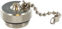 55390 Murrelektronik Limited Silver Connector Cap, Shell Size 22mm for use with Chain