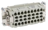 09320323101 HARTING Heavy Duty Power Connector Insert, 16A, Female, Han EE Series, 32 Contacts