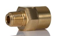 221250518 Norgren ENOTS Series Straight Threaded Adaptor, R 1/8 Male to Push In 5/16 in, Threaded-to-Tube Connection Style