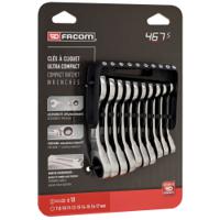 467bsjp10pb Facom 467BS Series 6-Piece Spanner Set, 7 → 17 mm