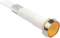c027500nbd Arcolectric (Bulgin) Ltd 0275 Series Orange Neon Panel Mount Indicator, 230V ac, 10mm Mounting Hole Size, Solder Tab