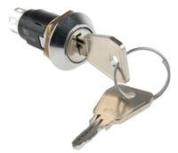 srl5md2 Lorlin Key Switch, DPDT, 1 A @ 24V ac dc / 115V ac 2-Way Random-Key