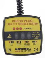 rscp301 Martindale, Model CP-301 Socket Tester 30mA 110V ac CAT II 150 V RS Calibration