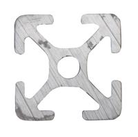 850-8476 RS PRO Silver Aluminium Profile Strut, 20 x 20 mm, 5mm Groove, 1000mm Length