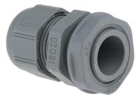 0-980-03 Legrand Grey Polyamide Cable Gland, M20 Thread, 6mm min., 12mm max., IP68
