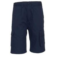 2050-15-34 Orn Condor Navy Polyester Work shorts, 34in
