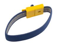 253-6769 RS PRO Anti-Allergenic Fabric Wrist Strap With 10 mm Stud