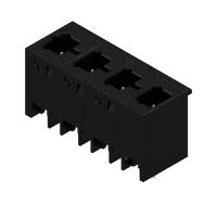 8000078316 OMNIMATE4.0 Series Terminal Block Connector, 4-Contact, 7.5mm Pitch, PCB Mount, 1-Row, Through Hole Termination