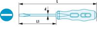 an4x75sr Facom Slotted  Screwdriver, 75 mm Blade, 175 mm Overall